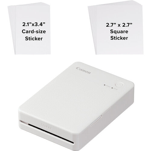 Canon SELPHY QX20 Compact Photo Printer Sand White