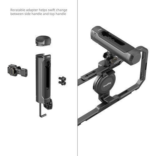 SmallRig All-in-One Video Kit For Smartphone Creators with Audio and Lighting System Full Quick Pro Edition 4704