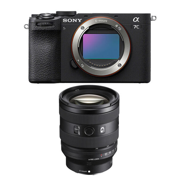 Sony a7C II Mirrorless Camera (Black) with Sony FE 20-70mm f4 G Lens (Sony E)