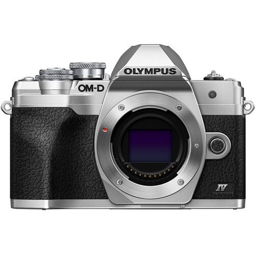 OM SYSTEM OM-D E-M10 Mark iv Mirrorless Camera Body Only (Silver)