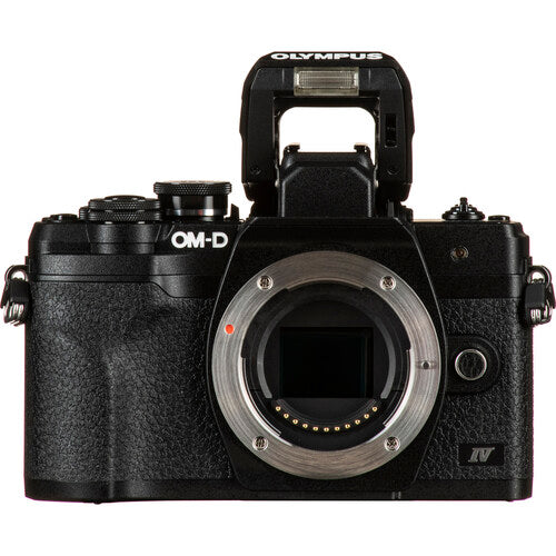 OM SYSTEM OM-D E-M10 Mark iv Mirrorless Camera with 14-42mm EZ Lens kit (Black)