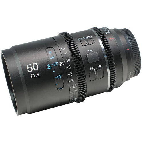 SIRUI Astra AF 50mm T1.8 1.33X Autofocus Full Frame for E-Mount Blue Flare (AST-50-EB)