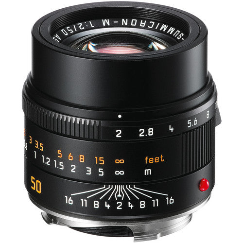 Leica APO-Summicron-M 50mm f2 ASPH Lens (Black) - 11141