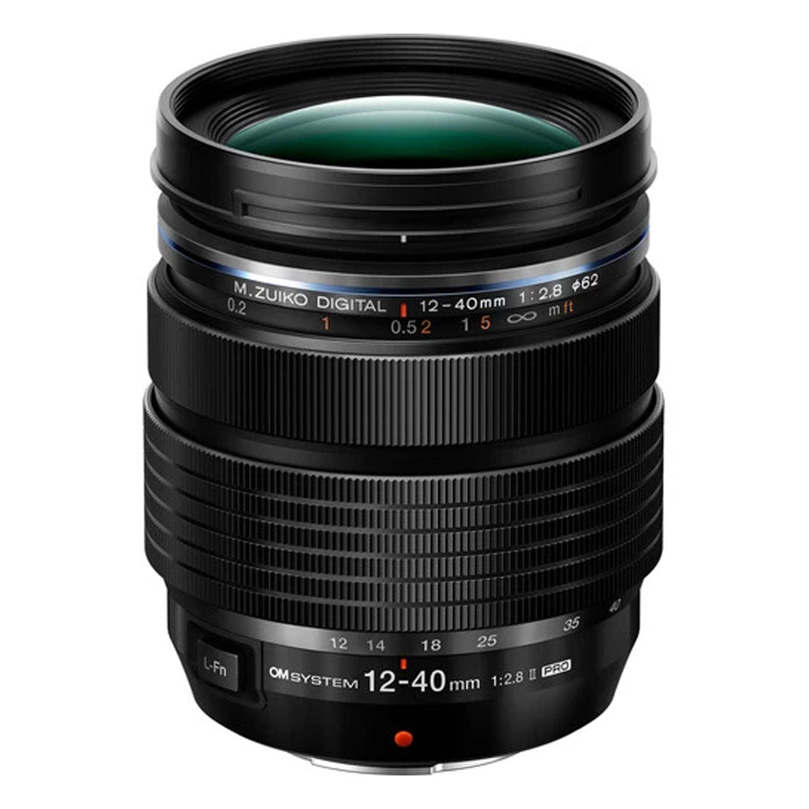 OM SYSTEM M.ZUIKO DIGITAL ED 12-40mm F2.8 PRO II Lens (White Box)