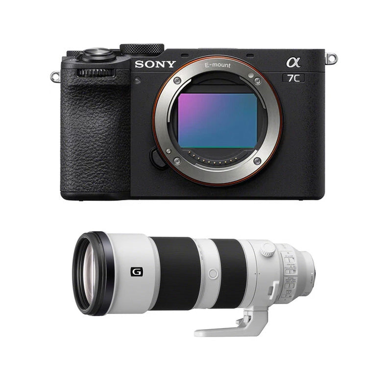 Sony a7C II Mirrorless Camera (Black) with Sony FE 200-600mm f5.6-6.3 G OSS Lens