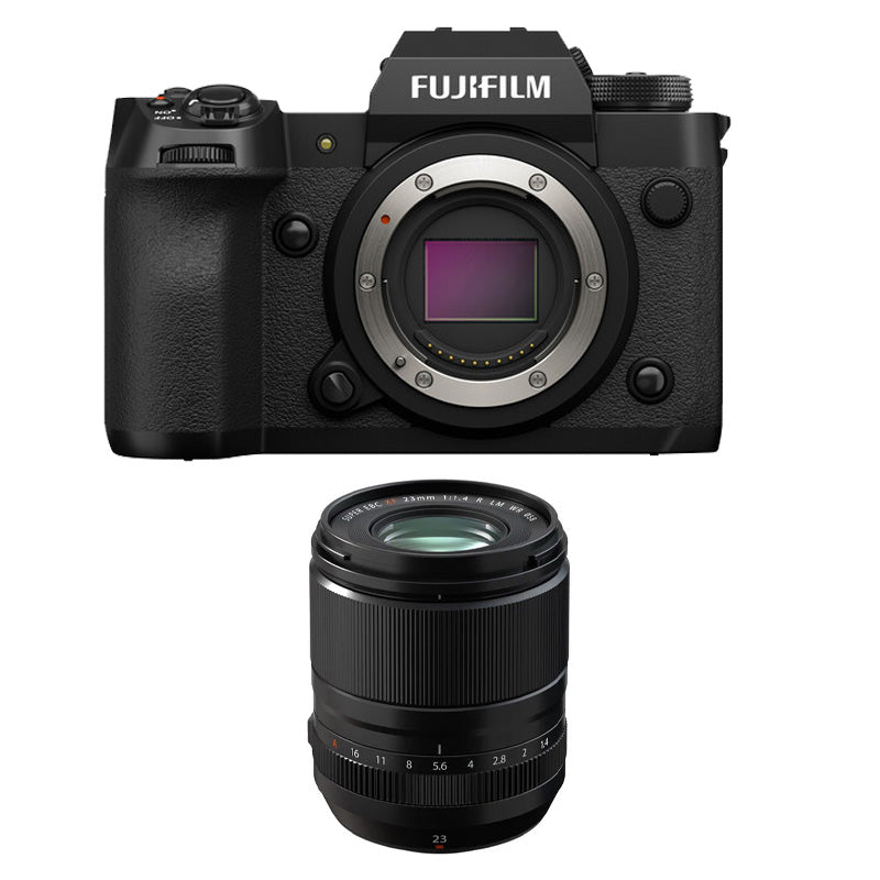 Fujifilm X-H2 Mirrorless Camera (Body Only) with Fujifilm XF 23mm f1.4 R LM WR Lens