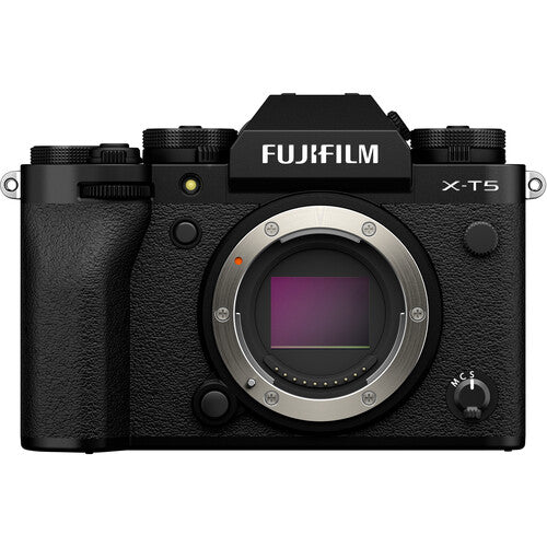 Fujifilm X-T5 Mirrorless Camera with XF 16-50mm f2.8-4.8 Lens (Black) with Fujifilm XF 18mm f1.4 R LM WR Lens