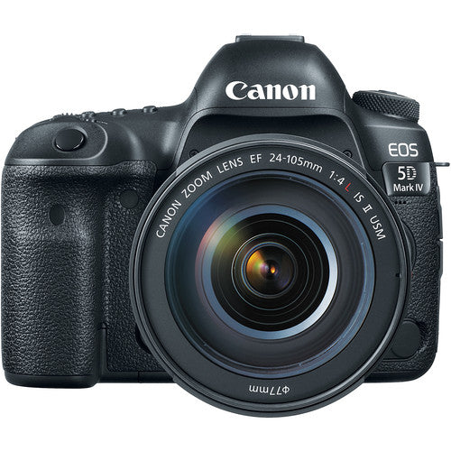 Canon EOS 5D Mark IV DSLR Camera with 24-105mm f4 L Lens
