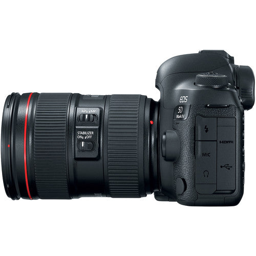 Canon EOS 5D Mark IV DSLR Camera with 24-105mm f4 L Lens