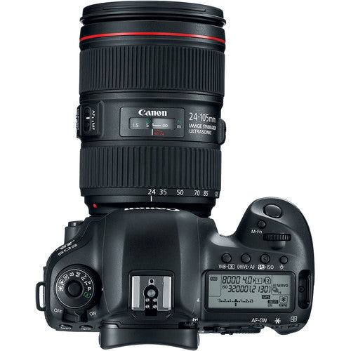 Canon EOS 5D Mark IV DSLR Camera with 24-105mm f4 L Lens