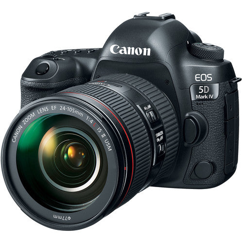 Canon EOS 5D Mark IV DSLR Camera with 24-105mm f4 L Lens