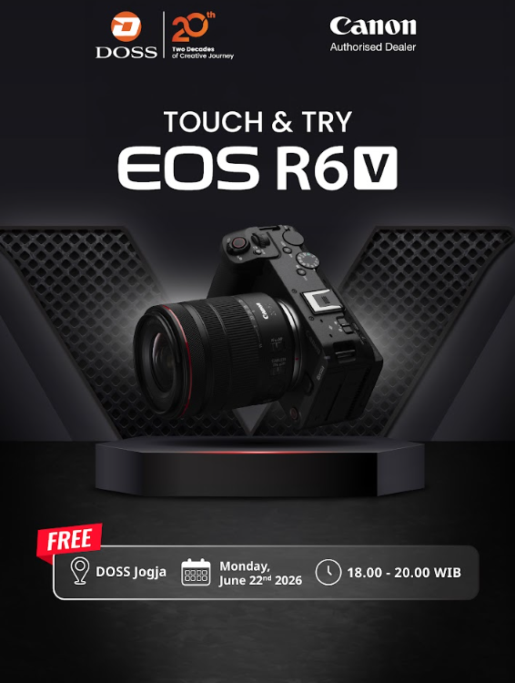 YGK - Touch and Try  Canon EOS R6V!