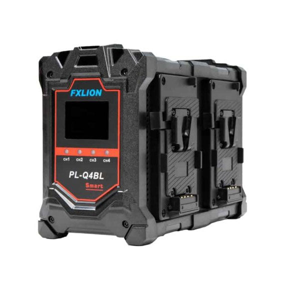 Fxlion PL-Q4BL 4 CH Smart Charger - 16.8V / 4A V-Mount