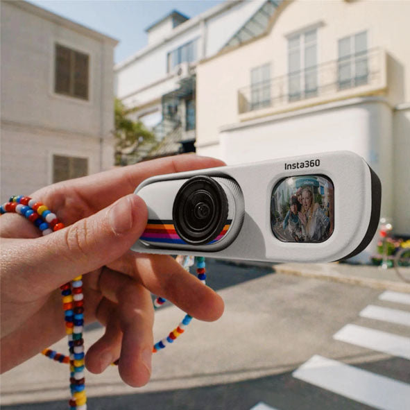 Insta360 GO 3S Retro Bundle (Special Edition) - Cannvas White 128 GB