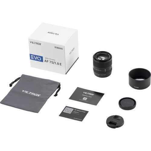 Viltrox AF 75mm f1.8 Evo Lens for Sony E