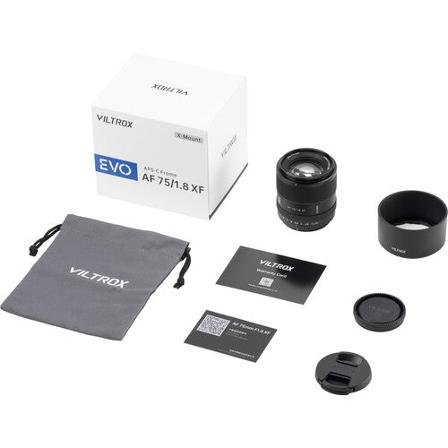 Viltrox AF 75mm f1.8 Evo Lens for Fujifilm X