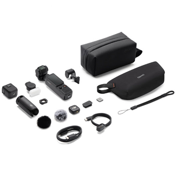 DJI Osmo Pocket 4 Creator Combo with PGYTECH Pocket Battery Handle P-60A-020