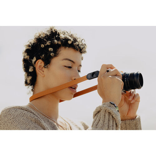 Peak Design LRS-N-AM-1 Form Leather Camera Strap Neck - Amber