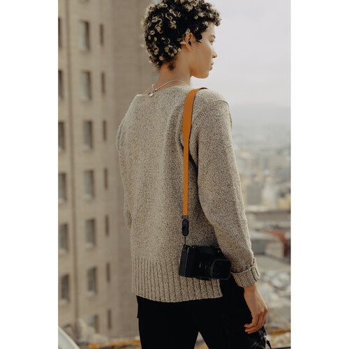 Peak Design LRS-ST-AM-1 Form Leather Camera Strap Standard - Amber