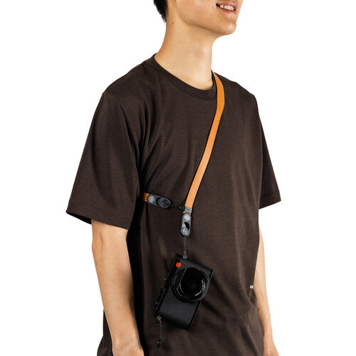 Peak Design LRS-ST-AM-1 Form Leather Camera Strap Standard - Amber