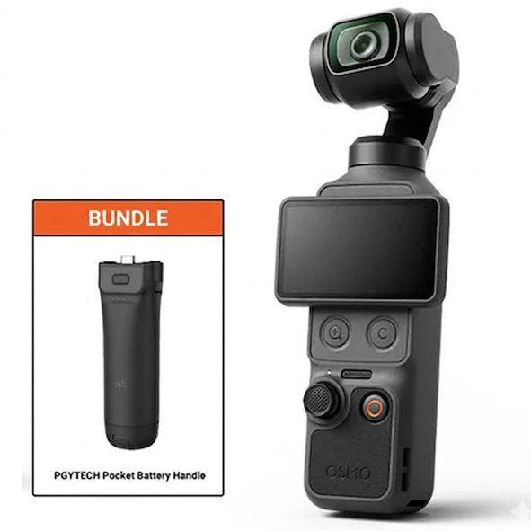 DJI Osmo Pocket 4 Creator Combo with PGYTECH Pocket Battery Handle P-60A-020
