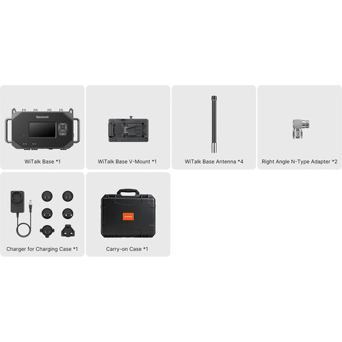 Saramonic WiTalk Base Scalable Roaming Intercom Master Console (V-Mount)
