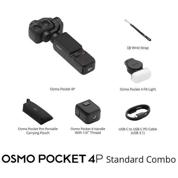 DJI Osmo Pocket 4P Standard Combo