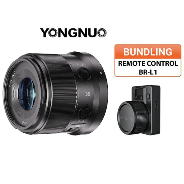 Yongnuo YN11mm F1.8S DA DSM WL (Commander Series) (Nikon Z) with Yongnuo Remote control for Commander Lens (BR-L1)
