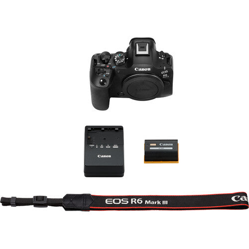 Canon EOS R6 Mark III Mirrorless Camera (Body Camera) with Canon RF 70-200mm f2.8L IS USM Lens