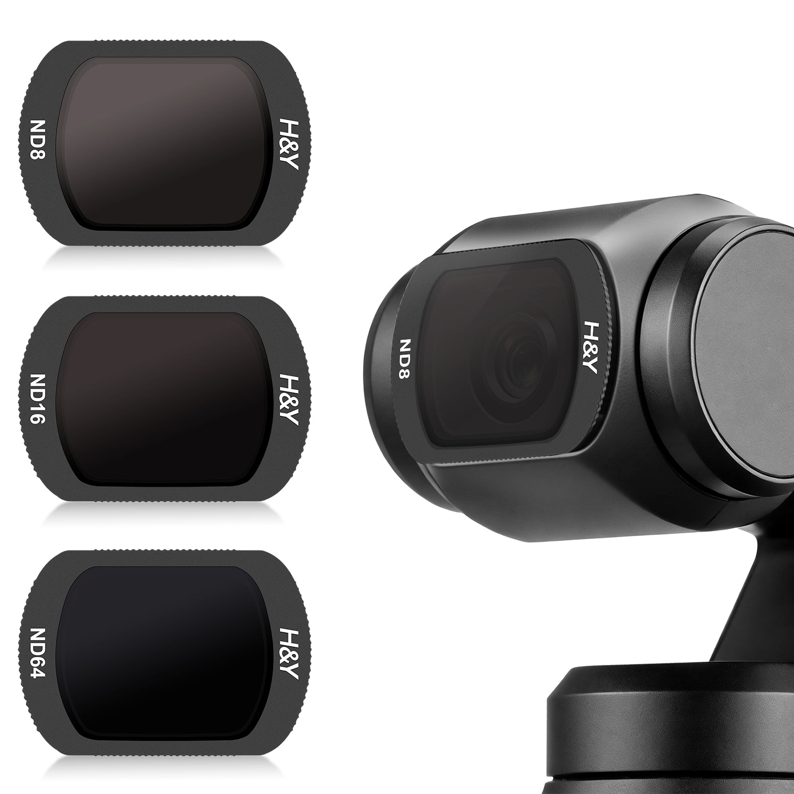 H&Y Filter for OSMO Pocket 3/4 ND8/ND16/ND64(DJI-P4NK)