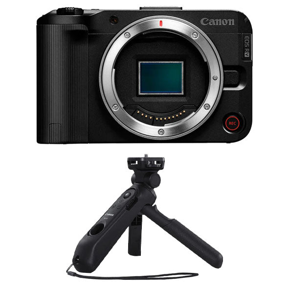 Canon EOS R50 V Mirrorless Camera (Body Only) with Canon Tripod HG-100TBR