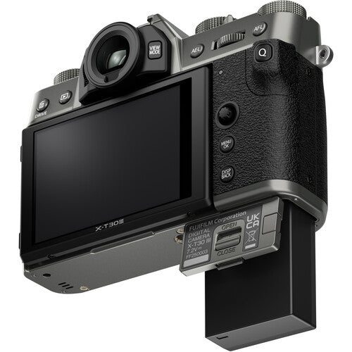Fujifilm X-T30 III Mirrorless Camera with 13-33mm f/3.5-6.3 Lens (Charcoal Silver)
