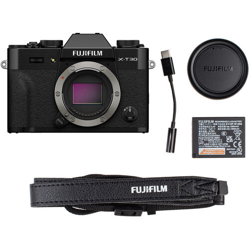Fujifilm X-T30 III Mirrorless Camera (Black)