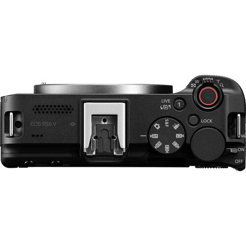 Canon EOS R50 V Mirrorless Camera (Body Only) with Canon Mount Adapter EF-EOS R