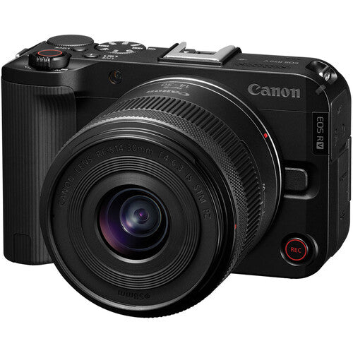 Canon EOS R50 V Mirrorless Camera with 14-30mm f4-6.3 Lens with Canon Mount Adapter EF-EOS R