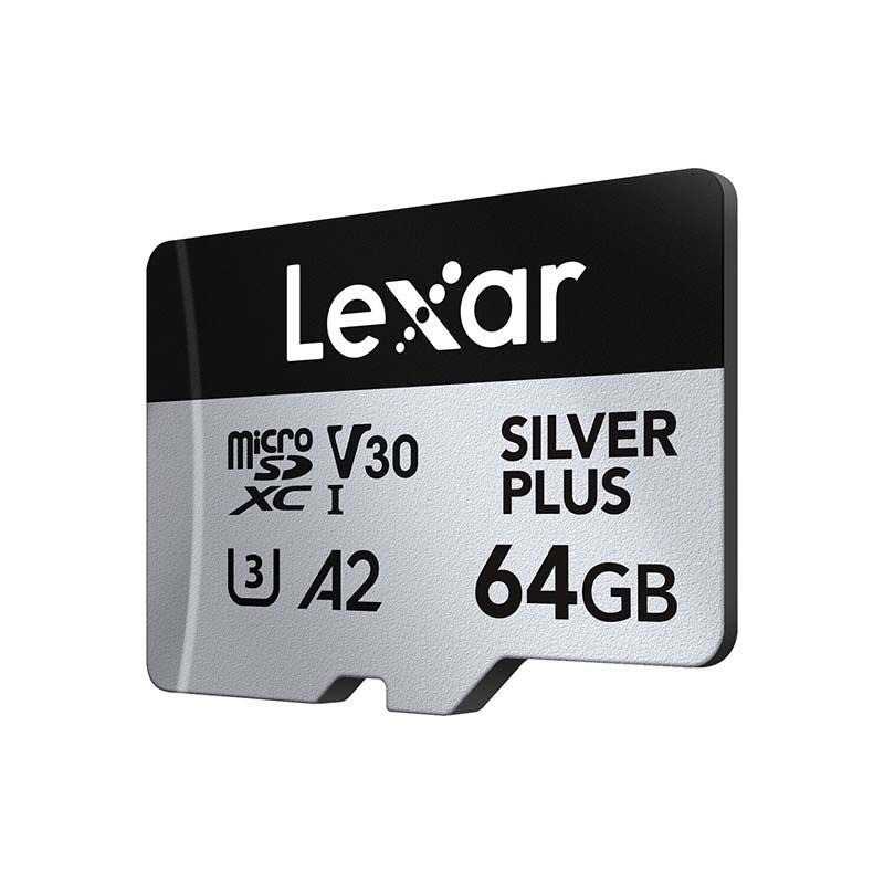 Lexar 64GB Professional SDXC SILVER PLUS UHS-I Memory Card 205MB/s