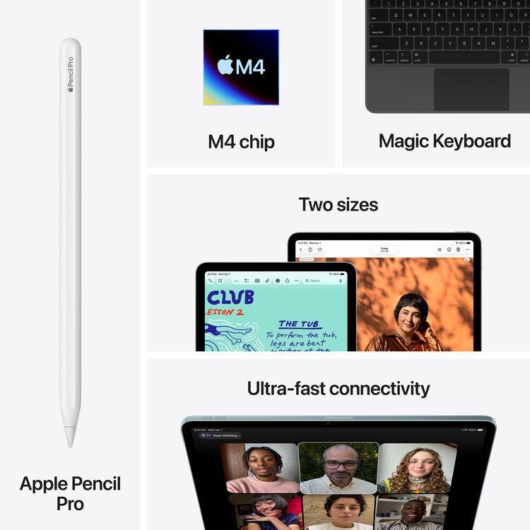 Apple iPad Air M4 11 inch Wi-Fi 256GB - Blue