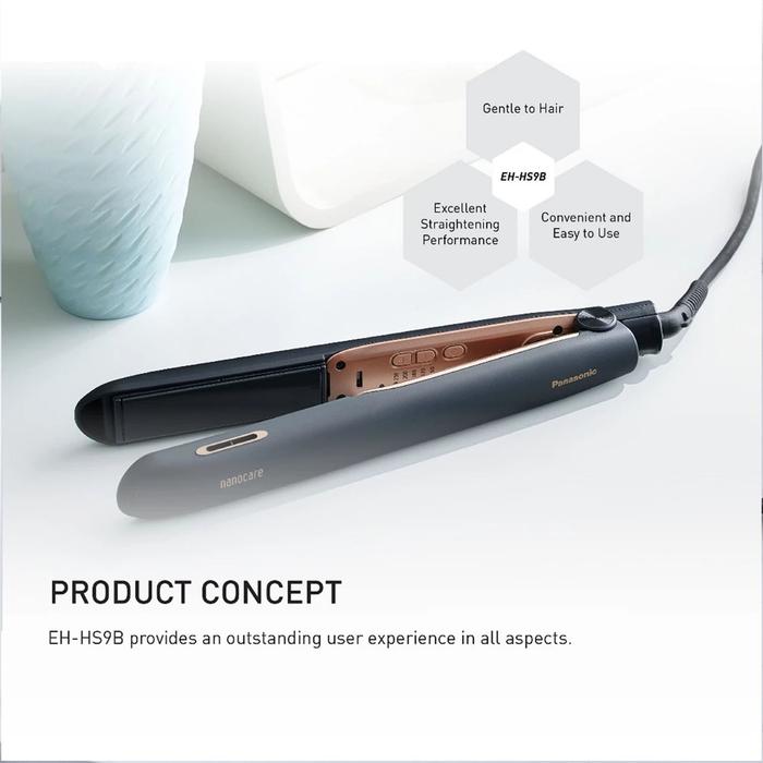 Panasonic EH-HS9B-K415 Nanoe Hair Straightener