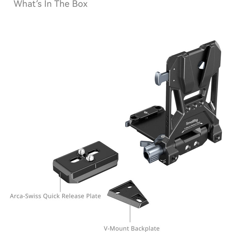SMALLRIG 4505B V-Mount Battery Mount Plate