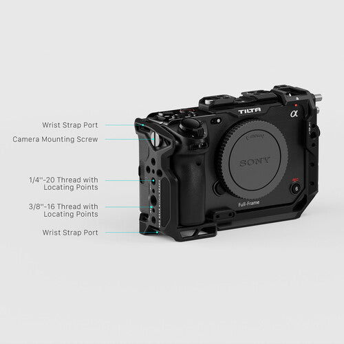 Tilta Full Camera Cage for Sony FX3/FX30 V2 - Black TA-T16-FCC-B