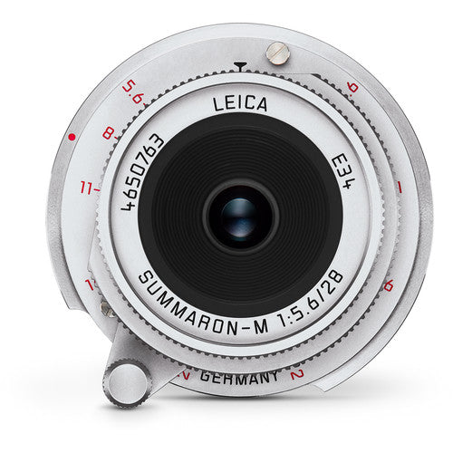 Leica Summaron-M 28mm F5.6 Lens (Silver) - 11695
