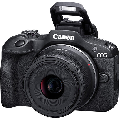 Canon EOS R100 Mirrorless Camera with 18-45mm Lens with Avangarde Versa Sling Pro 6L Green