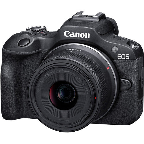 Canon EOS R100 Mirrorless Camera with 18-45mm Lens with Avangarde Versa Sling Pro 6L Green