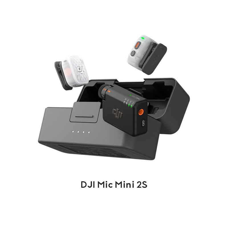 DJI Mic Mini 2S (2 TX + 1 RX + Charging Case)