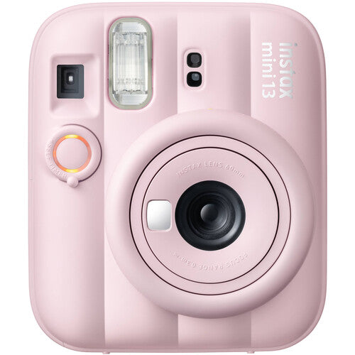 Fujifilm Instax Mini 13 Instant Film Camera (Candy Pink) with Paper Mini Twin Package