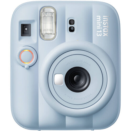 Fujifilm Instax Mini 13 Instant Film Camera (Frost Blue) with Paper Mini Twin Package