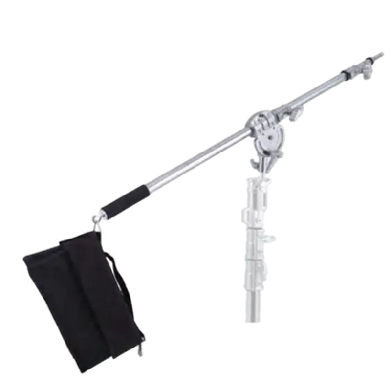 Dearkol 1210mm-2130mm Boom Arm with Sand bag,Silver L-1126