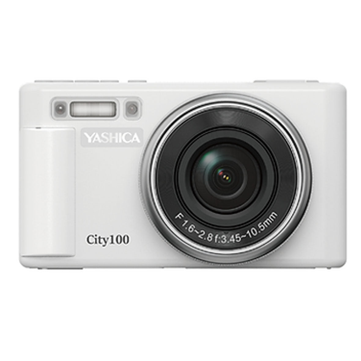 YASHICA City 100 (White)  with Sandisk Ultra Micro SD 32GB 100Mb/s MicroSDHC UHS-I