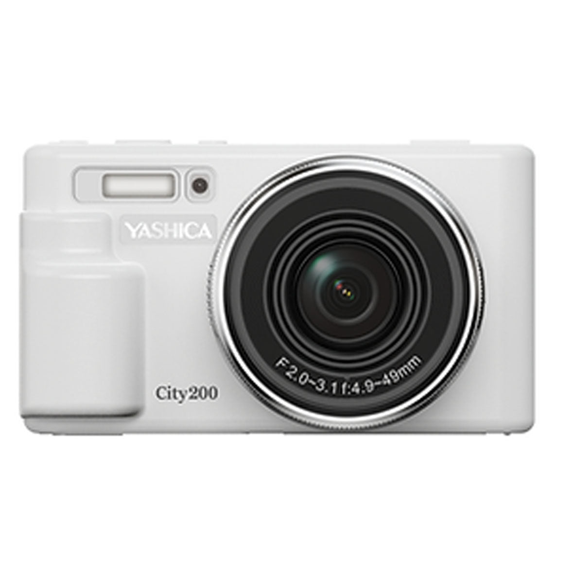 YASHICA City 200 (White)  with Sandisk Ultra Micro SD 32GB 100Mb/s MicroSDHC UHS-I