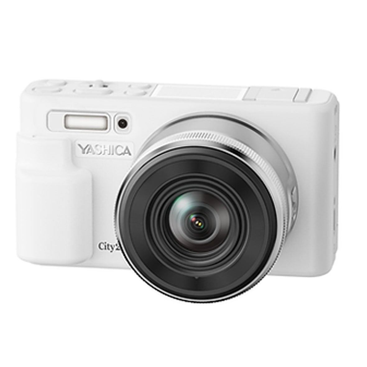 YASHICA City 200 (White)  with Sandisk Ultra Micro SD 32GB 100Mb/s MicroSDHC UHS-I